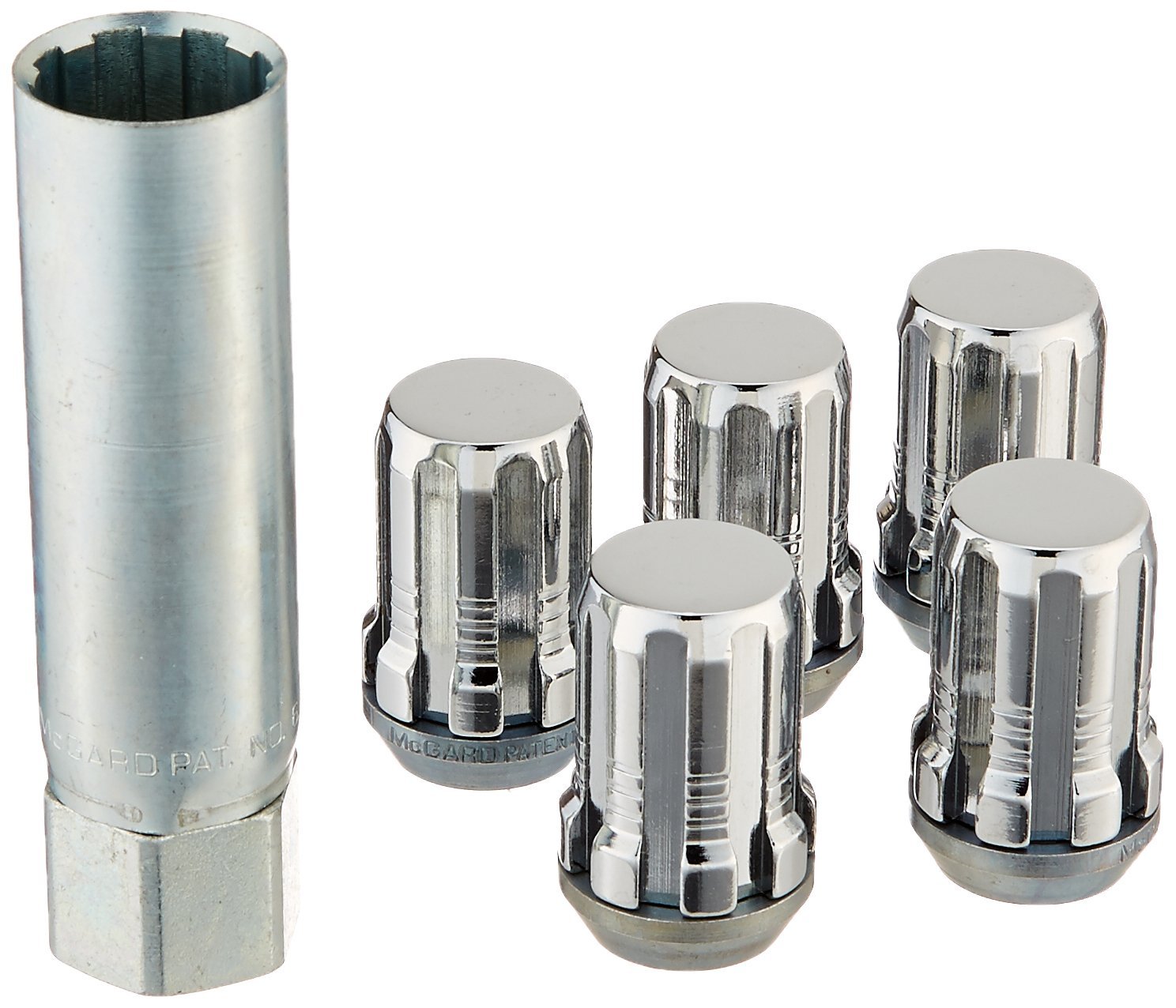 PTR2734060 - Wheels: Wheel Lug Nuts, Trd, Spline Drive, Chrome for Toyota: 4Runner, Avalon, Camry, FJ Cruiser, Sequoia, Tacoma, Tundra Image