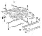 6141235010 - : Outer Rocker Panel for Toyota Image