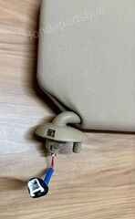 2012 HONDA ACCORD LEFT (DRIVER) Sun-Visor *YR327L* (PEARL IVORY) (MIRROR) - Honda (83280-TA5-A71ZA)