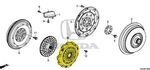 223005CC003 - : Pressure Plate for Honda: Accord, Civic Image