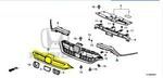 71122TLAA60 - : 20-22 Honda CR-V Front Grille Garnish for Honda: CR-V Image