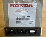 75719T90A11 - Accessories: Hatch Emblem for Honda Image