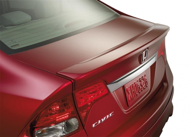 8F10SNA1W0 - Exterior: Deck Lid Spoiler - Polished Metal Metallic for Honda Image