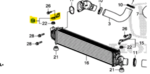 197016A0A00 - Cooling System: Inter-cooler Upper Bracket for honda Image
