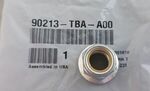 90213TBAA00 - : Self-Lock Nut,  (12MM) (Nylon) for Honda: Accord, Civic, CR-V, HR-V, Insight, Odyssey, Pilot Image