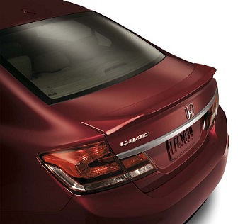 8F10TR01H0A - Exterior: Decklid Spoiler, Sedan for Honda Image