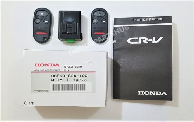 Genuine Honda CR-V Keyless Entry For LX 08E60-S9A-100 08E60-S9A