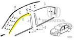 72425T2AA01 - : Upper Molding for Honda: Accord Image