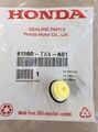 91560TX4A01 - : Qty 1 Honda Garnish Light Yellow Seal Clip for Honda: Civic, Clarity, CR-V, HR-V, Odyssey, Passport, Pilot, Ridgeline Image