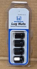 Wheel Lug Nut Set ((1 SET = 4 NUTS) (BLACK) (EACH WHEEL REQ'S 5 LUG NUTS)) - Honda (08W42-TGG-101)