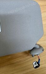 2012 ACCORD & CROSSTOUR RIGHT (PASSENGER) Sun-Visor *NH686L* (WARM GRAY) (MIRROR) - Honda (83230-TP6-A51ZB)