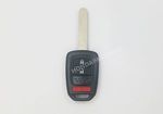35118T5AA20 - : 15'-19' HONDA FIT Immobilizer &amp; Transmitter(Blank)(With Emblem) Key for Honda: Fit Image