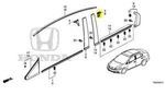 72497TR3A01 - Body: Corner Molding for Honda Image