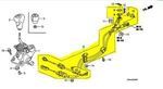 54310SNGA03 - Manual Transmission: Shift Control Cable for Honda Image