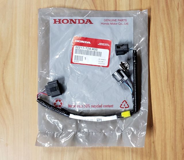 16-17 Honda Accord Touring V6 Right Front Bumper Sub-Wire Harness