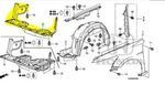 74110TA6A00 - : Lower Shield for Honda: Accord Image