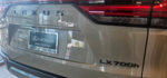 PT9486024202 - : GENUINE NEW GLOSS BLACK LEXUS LX700h BLACK OUT EMBLEM OVERLAY PT948-60242-02 for Lexus Image