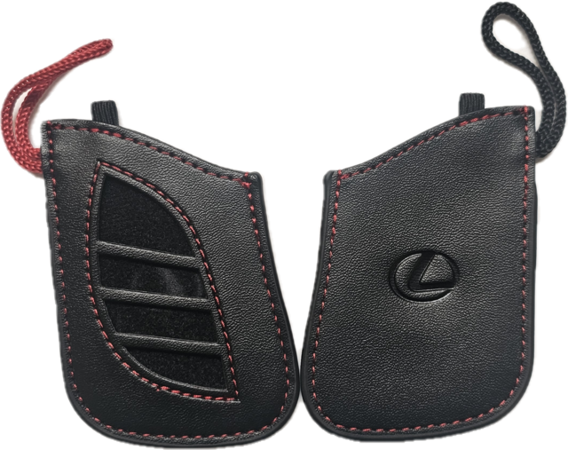 PT420-00184-L4 - 2018-2020 Lexus - Key Glove, Black W/Red Stitching ...