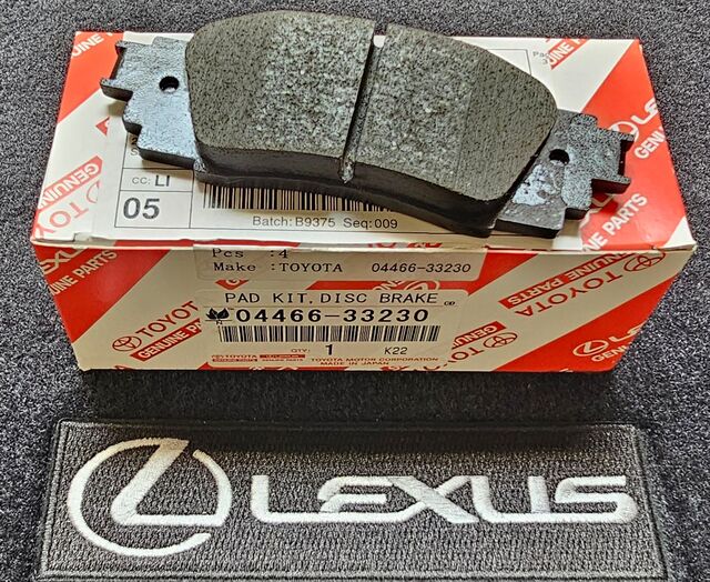 04466-33230 - 2019-2024 Lexus - Disc Brake Pad Set | My L Parts