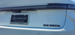 PT90B3326102 - : 2026 GENUINE NEW GLOSS BLACK OUT LEXUS ES 350E EMBLEM OVERLAY PT90B-33261-02 for Lexus Image