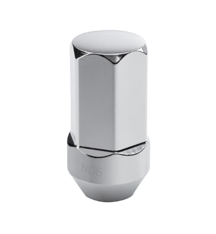 19302058 - Serviceable Components: Lug Nut - With Chrome Cap for Buick: Enclave | Cadillac: Escalade, Escalade ESV, SRX, XT5, XT6 | Chevrolet: Blazer, Colorado, Silverado 1500, Silverado 1500 LD, Silverado 1500 LTD, Silverado 2500 HD, Silverado 3500 HD, Suburban, Suburban 3500 HD, Tahoe, Trailblazer, Traverse | GMC: Acadia, Canyon, Sierra 1500, Sierra 1500 Limited, Sierra 2500 HD, Sierra 3500 HD, Terrain, Yukon, Yukon XL Image