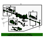 Electric Belt Drive Rack and Pinion Steering Gear, Remanufactured - GM (19417838)