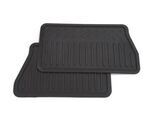 19300744 - Interior: Floor Mats - Rear Vinyl Replacement - Ebony for GM Image