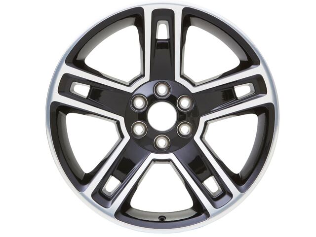 19301160 - Wheels: 22 Wheel, 5 Split-Spoke, Gloss Black for GM Image