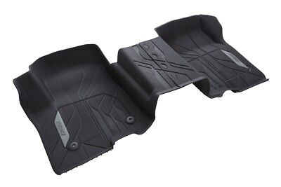 84348123 - Interior: 2019-2025 Next Gen Silverado Black Front Floor Liners Z71 NEW OEM 84348123 for GM Image