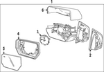 85052789 - Electrical: Mirror for GM Image