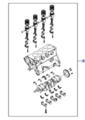 93744119 - Engine: Short Block for GM Image