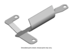 85580653 - : Buy GM Underbody Rear Driver Side Air Deflector 85580653 for GM Image