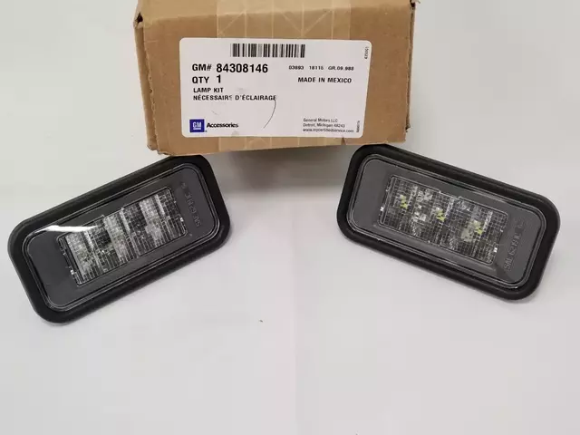 84659238 - Exterior: 2019-2025 New Body Chevrolet Silverado or GMC Sierra LED Bed Light Kit 84659238 for Chevrolet: Silverado 1500, Silverado 1500 LTD, Silverado 2500 HD, Silverado 3500 HD | GMC: Sierra 1500, Sierra 1500 Limited, Sierra 2500 HD, Sierra 3500 HD Image
