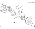 15719028 - Brakes: Hub &amp; Bearing Bolt for GM Image