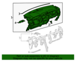 42898776 - Body: Instrument Panel for GM Image