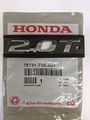 75731TVAA01 - Body: Nameplate for Honda Image