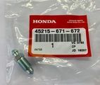 45215671672 - : Brake Bleeder Screw for Honda: Accord, Civic, Civic del Sol, CR-V, CR-Z, CRX, Element, Fit, Insight, Odyssey, Passport, Pilot, Prelude, Ridgeline, Wagovan Image