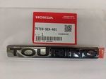 75716SZAA01 - Body: Nameplate for Honda Image