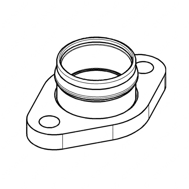 DDEA4720180044 - : CONNECTING FLANGE for Detroit Diesel Image
