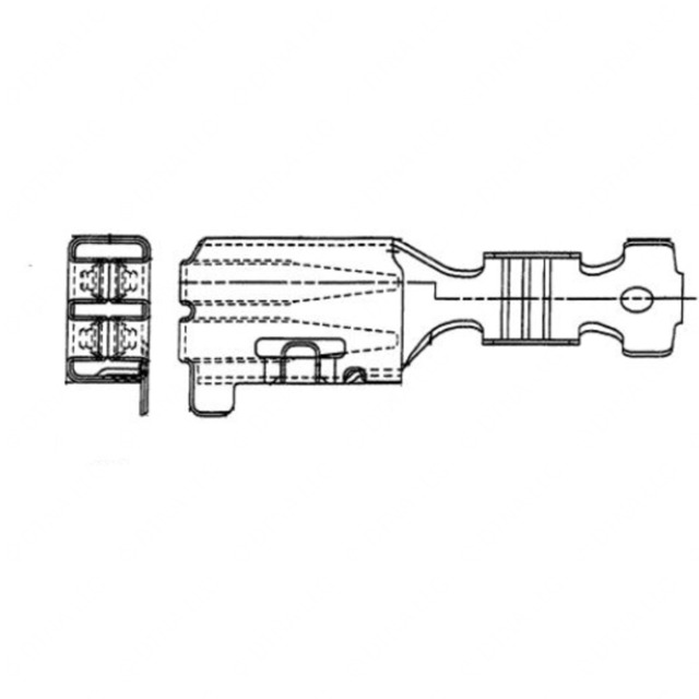 2313215001 - : TERM-FEM,MRLY4.8,0.5-0.8 for Freightliner Image