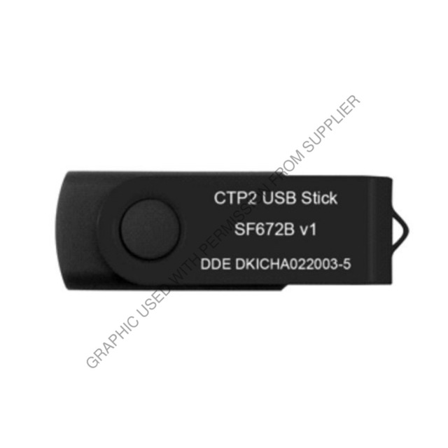 DDEDKICHA0220035 - : SF672B V1 CTP2 USB STICK for Detroit Diesel Image