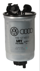1H0127401C - Maintenance &amp; Lubrication: Fuel Filter for Volkswagen: Jetta Image