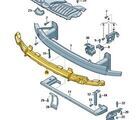 4N0807694A - Body: Absorber for Audi Image
