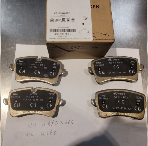 4G0698451L - : Brake Lining for Audi Image
