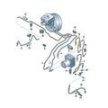 8T0614725P - : Brake Line for Audi Image
