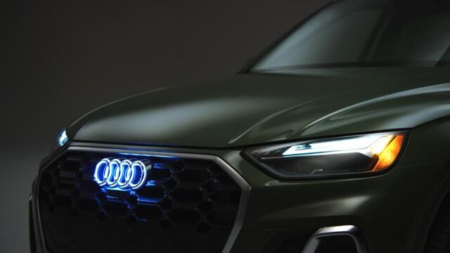 80A052111 - Exterior: Illuminated Lighted Front Audi Q5, SQ5 Rings for Audi Image