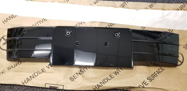 Genuine OEM Front Bumper License Plate Bracket Holder For Audi Q3 2019-2024 – 83A807287