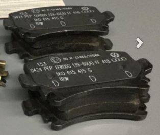 1K0-698-451-S - Brake Pad Set | Audi Parts Store