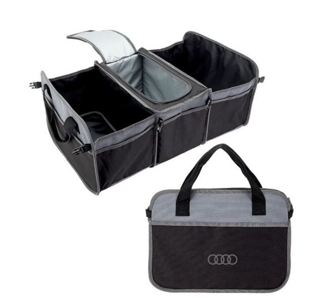 AUD5101 - : Audi Trunk Organizer with Cooler foldable for Audi Image
