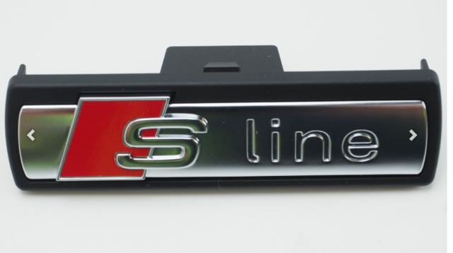 4KE853736B3Q7 - : New Audi S-line Grille Emblem for Audi Image